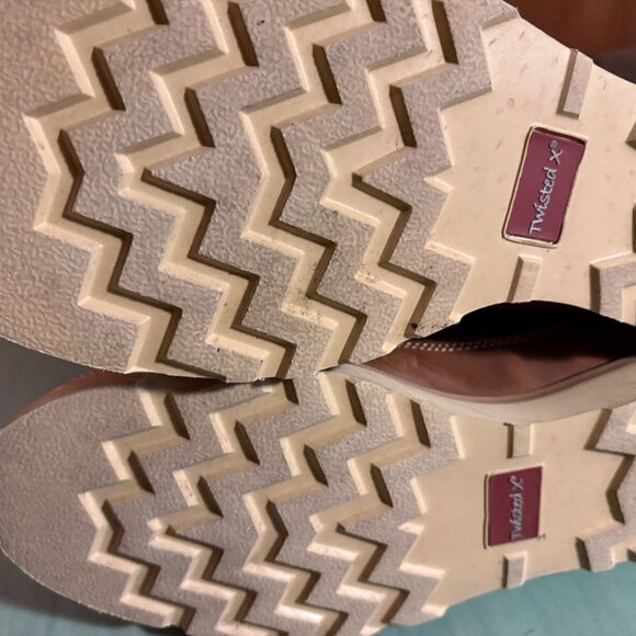 Mens Twisted X Wedge Sole Boots Size 11 W MCA0018 - Picture 10 of 13